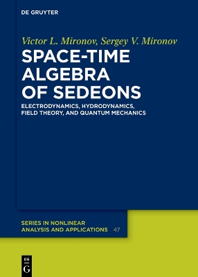 Space-Time Algebra of Sedeons