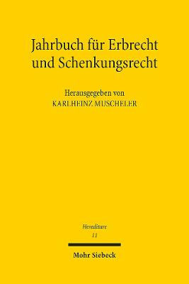 Jahrbuch fuer Erbrecht und Schenkungsrecht