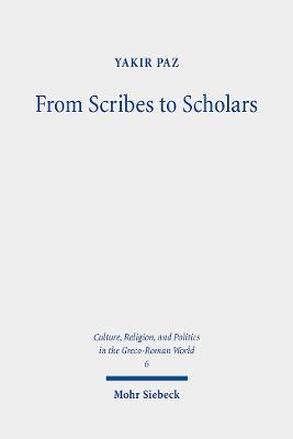 From Scribes to Scholars