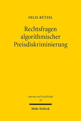 Rechtsfragen algorithmischer Preisdiskriminierung