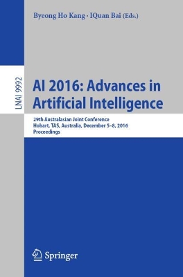 AI 2016: Advances in Artificial Intelligence