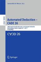 Automated Deduction - CADE 26