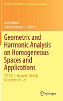 Geometric and Harmonic Analysis on Homogeneous Spaces and Applications