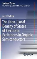 The (Non-)Local Density of States of Electronic Excitations in Organic Semiconductors