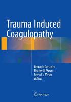 Trauma Induced Coagulopathy
