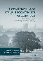 Compendium of Italian Economists at Oxbridge