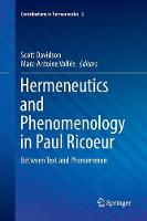 Hermeneutics and Phenomenology in Paul Ricoeur