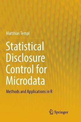 Statistical Disclosure Control for Microdata