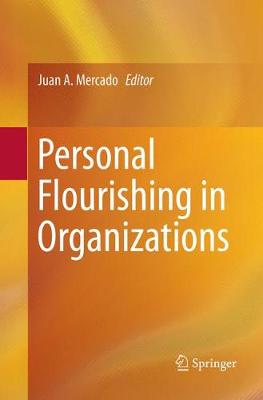 Personal Flourishing in Organizations