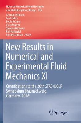 New Results in Numerical and Experimental Fluid Mechanics XI