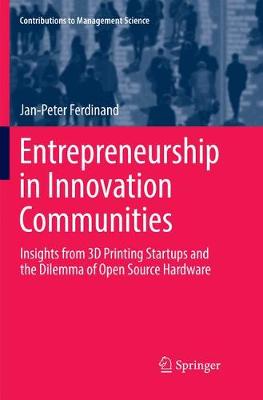 Entrepreneurship in Innovation Communities