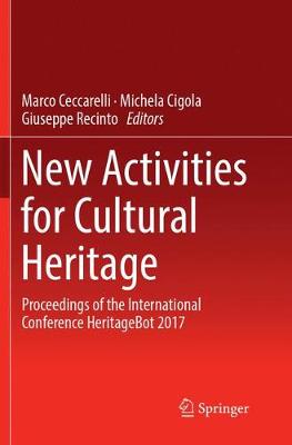 New Activities For Cultural Heritage