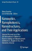 Nanooptics, Nanophotonics, Nanostructures, and Their Applications