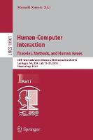 Human-Computer Interaction. Theories, Methods, and Human Issues