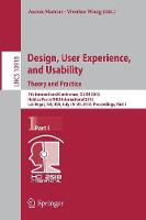 Design, User Experience, and Usability: Theory and Practice