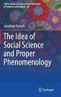 Idea of Social Science and Proper Phenomenology