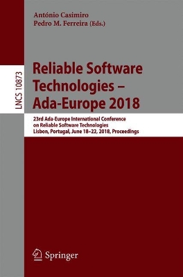 Reliable Software Technologies - Ada-Europe 2018