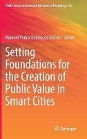 Setting Foundations for the Creation of Public Value in Smart Cities