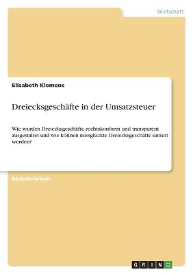 Dreiecksgeschaefte in der Umsatzsteuer