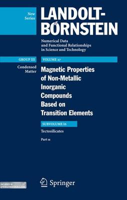 Magnetic Properties of Tectosilicates I