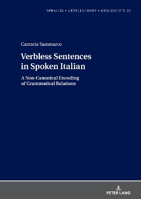 Verbless Sentences in Spoken Italian