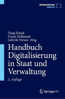 Handbuch Digitalisierung in Staat und Verwaltung