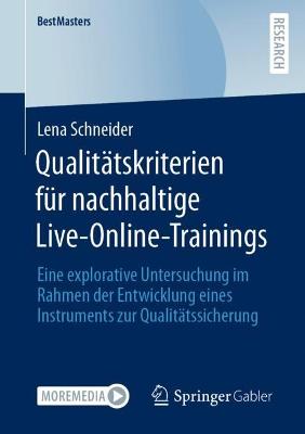 Qualitaetskriterien fuer nachhaltige Live-Online-Trainings