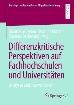 Differenzkritische Perspektiven auf Fachhochschulen und Universitaeten