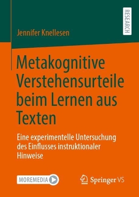 Metakognitive Verstehensurteile beim Lernen aus Texten