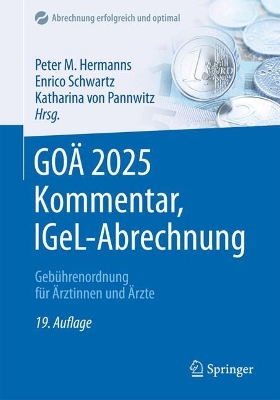 GOAE 2025 Kommentar, IGeL-Abrechnung