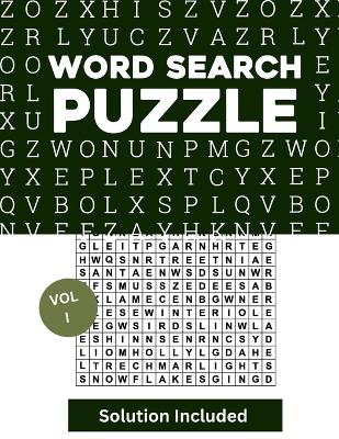 Word Search for Adults Large Print, Word Find Book