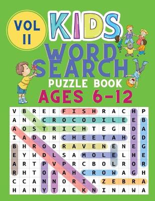 Kids Word Search Puzzle Book Ages 6-12