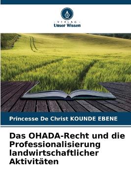 OHADA-Recht und die Professionalisierung landwirtschaftlicher Aktivitaeten