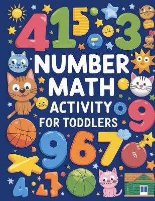 Number Math Activity Book for Toddlers