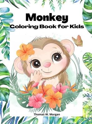 Monkey Coloring Book for kids