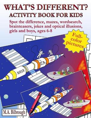 What's different? Activity book for kids