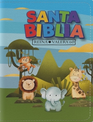 Biblia Rvr 1960 Bolsillo Para Ninos Animales Vinilo Con Cierre (Bible Rvr 1960 Pocket Size Children Animals Vinyl with Zipper (Spanish Edition)