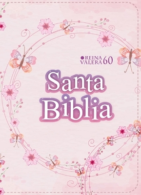 Biblia Rvr 1960 Compacta Simil Piel Juvenil Mariposa Palo Rosa (Bible Rvr 1960 Compact Size Leatherlike Youth Light Pink Butterfly (Spanish Edition)