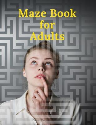 Maze Book for Adults