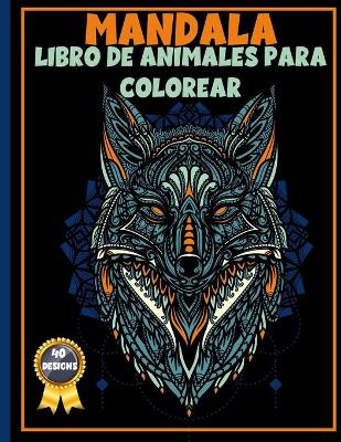Mandala Libro Para Colorear de Animales