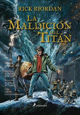 La maldicion del titan. Novela grafica / The Titan's Curse: The Graphic Novel