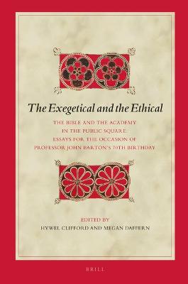 Exegetical and the Ethical