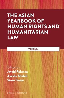 The Asian Yearbook of Human Rights and Humanitarian Law