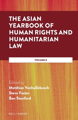 Asian Yearbook of Human Rights and Humanitarian Law