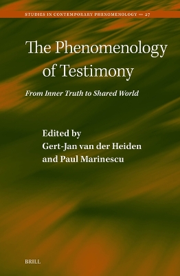 The Phenomenology of Testimony