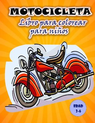 Libro para colorear de motos para ninos