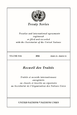 Treaty Series 3164 (English/French Edition)