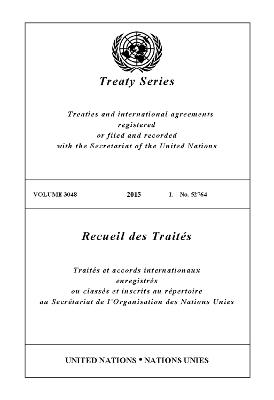 Treaty Series 3048 (English/French Edition)