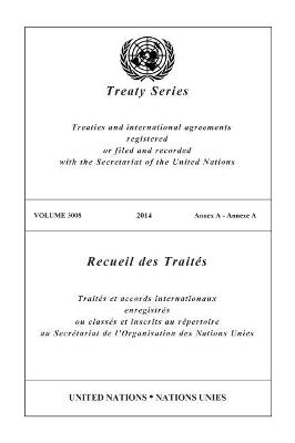 Treaty Series 3008 (English/French Edition)