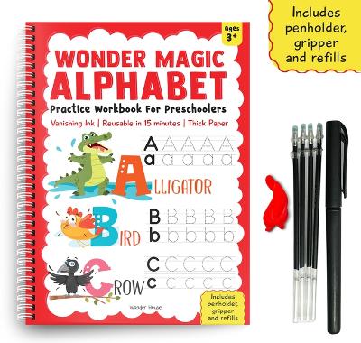 Wonder Magic Alphabet Practice Workbook for Preschoolers